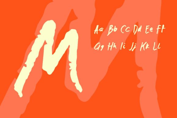 Mamonster Font PNG with transparent background - Preview 1