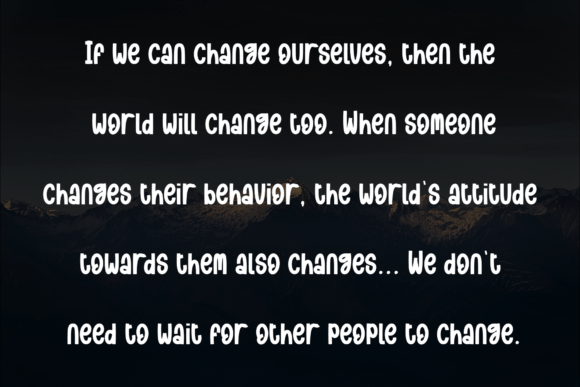 Night Market Font font preview - 5