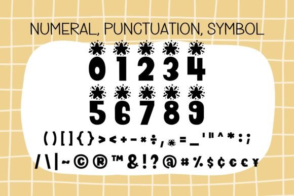 Popstar Font PNG with transparent background - Preview 5