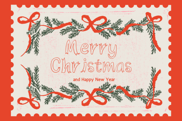 Ribbon Letters Font PNG with transparent background - Preview 3