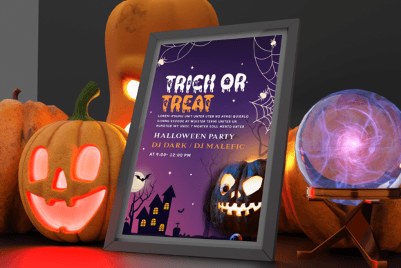 Scary October Font PNG with transparent background - Preview 3