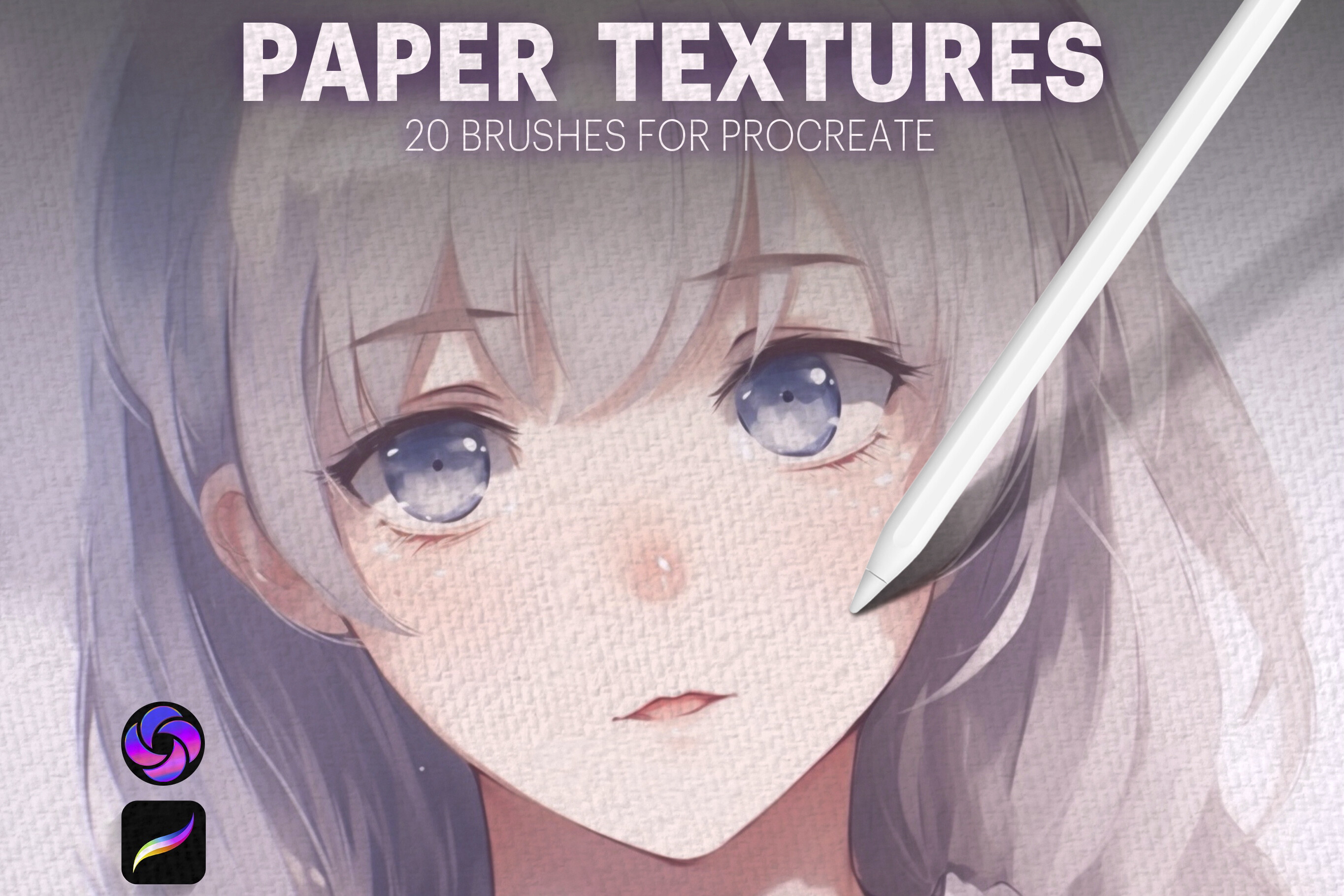 Seamless Paper Texture Brushes Graphic by EasyProcreate · Creative Fabrica
