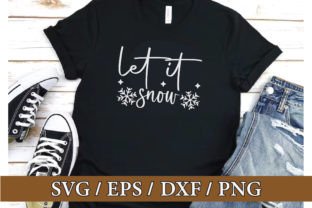 Let It Snow, Christmas Svg Bundle Graphic by Svg Design · Creative Fabrica