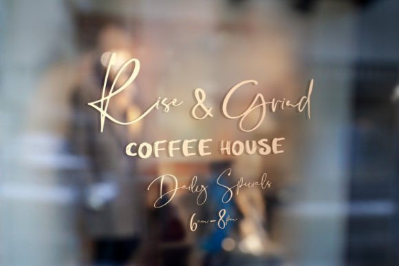 Breakfast Blend Font - Preview 2