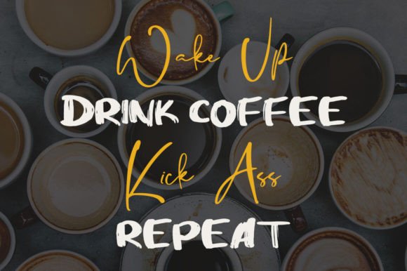 Breakfast Blend Font - Preview 4