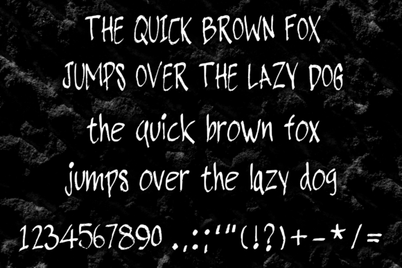 Chalk Street Tag Font - Preview 3