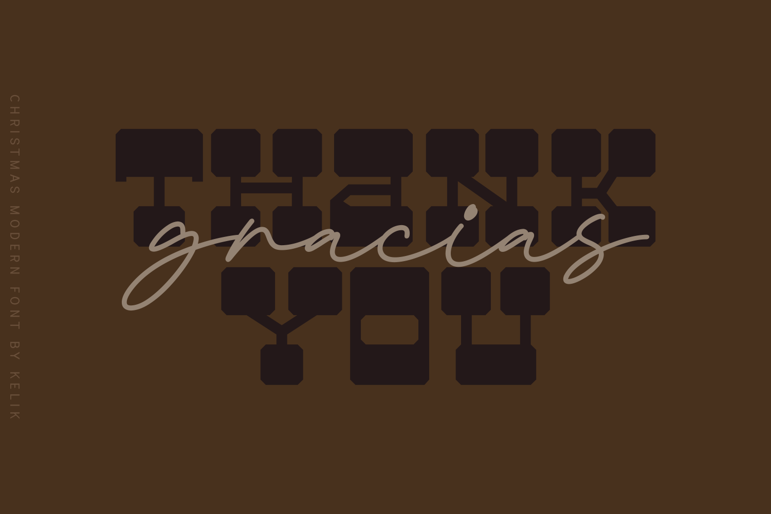 Christmas Modern Font - photo 10