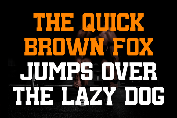Desporm Font - Preview 2