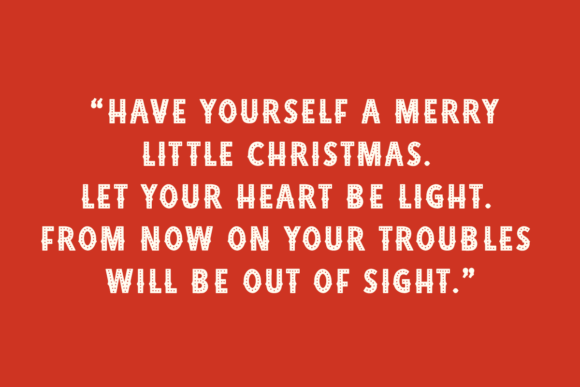 Festive Cheer Font font preview - 2
