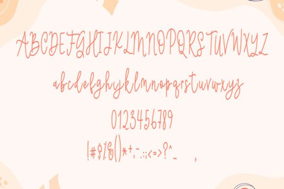Friendship Font - Preview 1