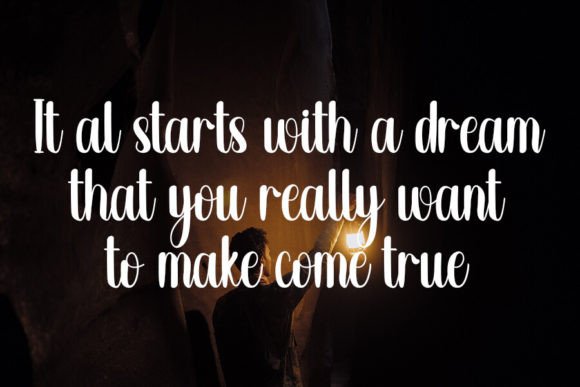 Good Dreams Font - Preview 1