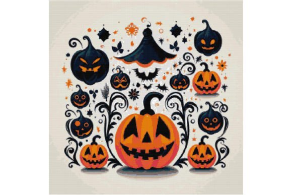 Halloween Counted Cross Stitch Patterns