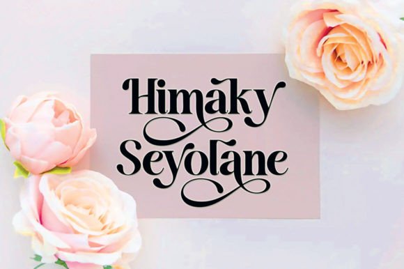 Honey Geladen Font PNG with transparent background - Preview 6