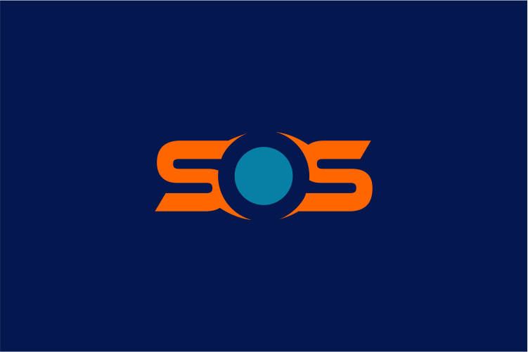 Letter SOS Logo Design Vector Graphic by DuckOn · Creative Fabrica