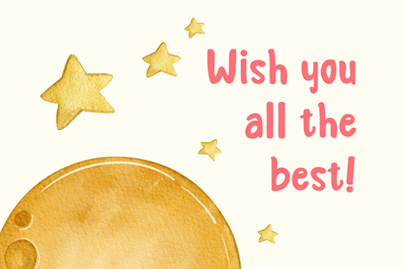 Lovely Kids Bo Font PNG with transparent background - Preview 2