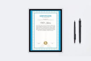 Modern Certificate Unique Template Graphic by mristudio · Creative Fabrica