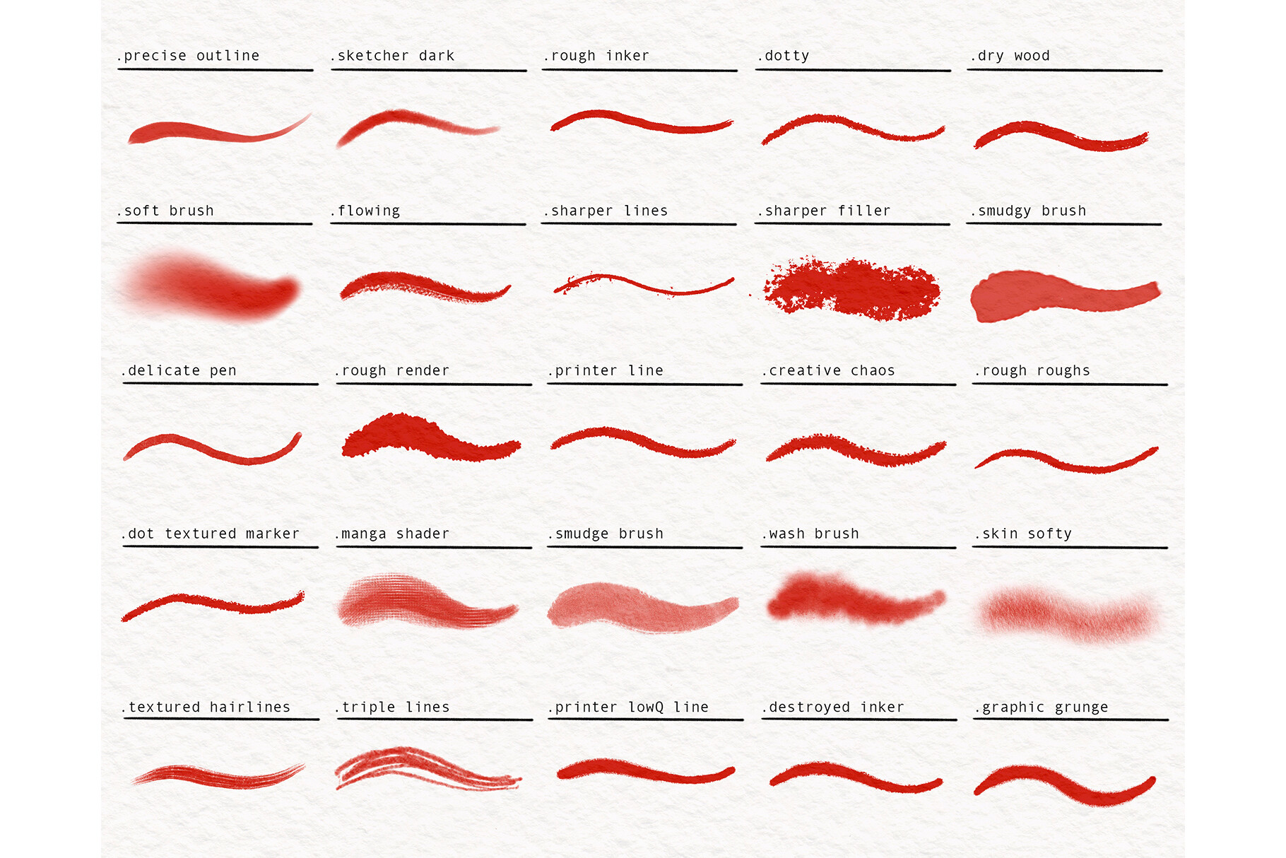 104 MagicPro Manga Procreate Brushes - photo 8