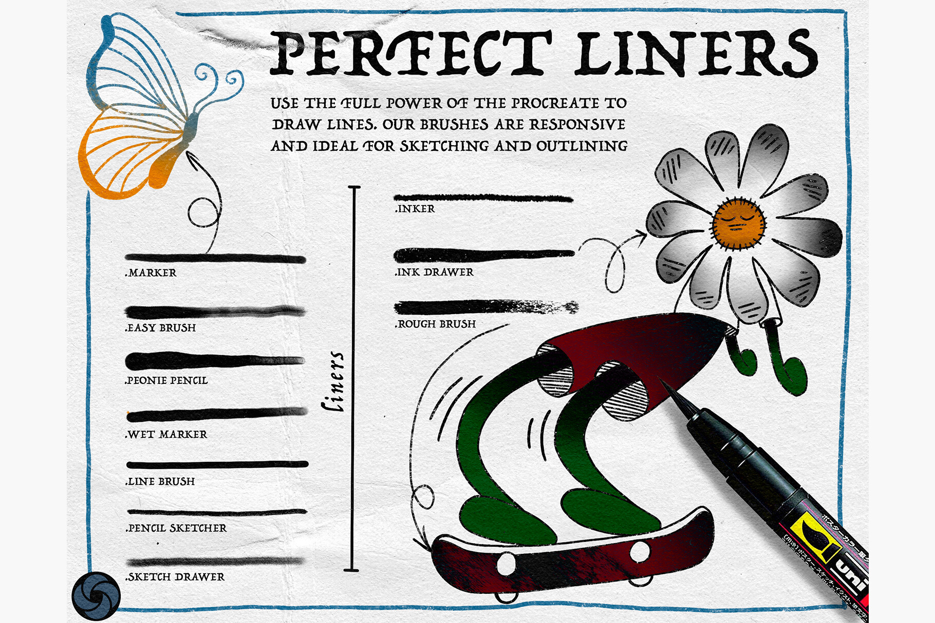 25 Procreate Brushes for Beginners - photo 3