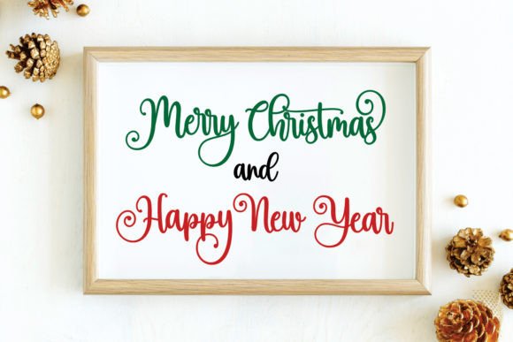 Beauty Christmas Font - Preview 3