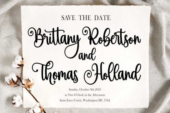 Beauty Christmas Font - Preview 6