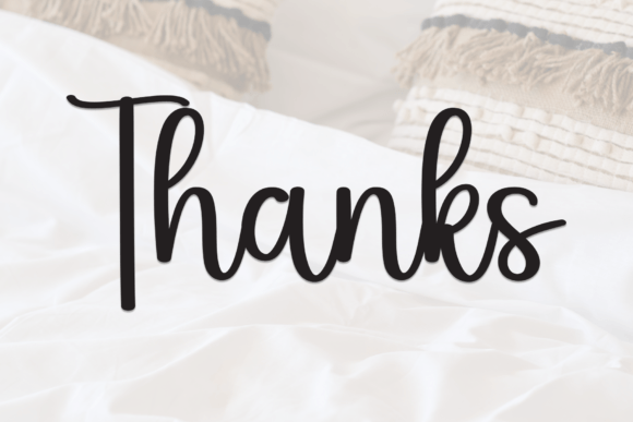 Blanket Font - Preview 6