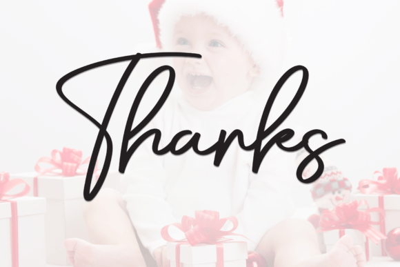 Christmas Baby Font - Preview 6