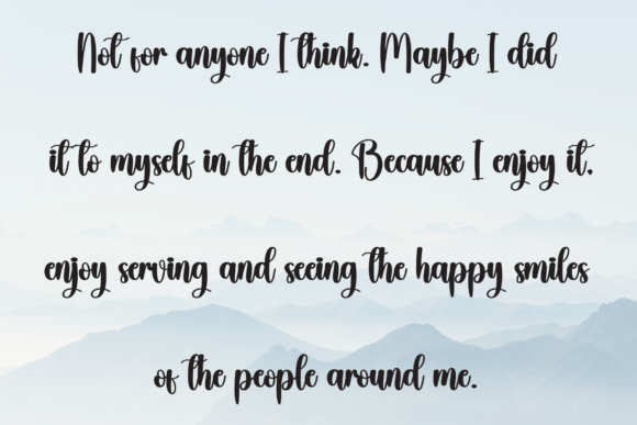 Magnanimity Font PNG with transparent background - Preview 5