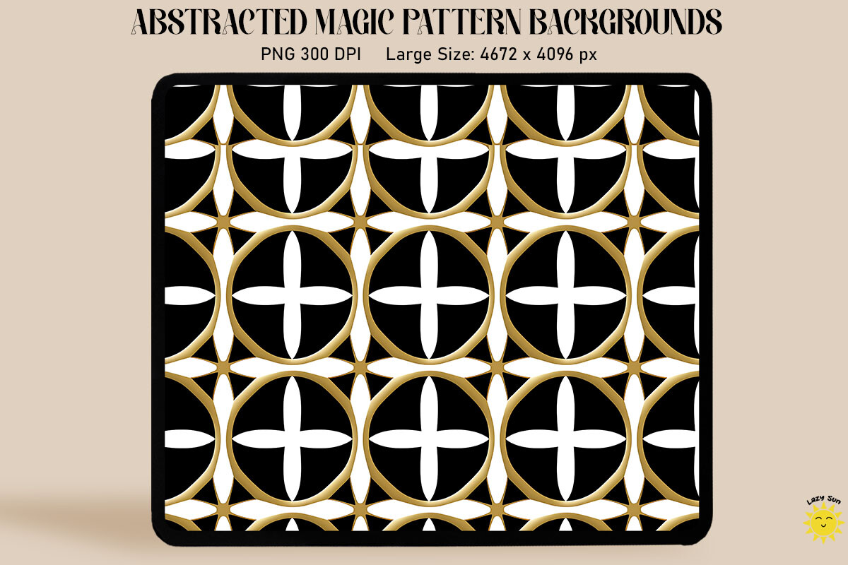 Abstracted Magic Pattern Background Graphic by Lazy Sun · Creative Fabrica