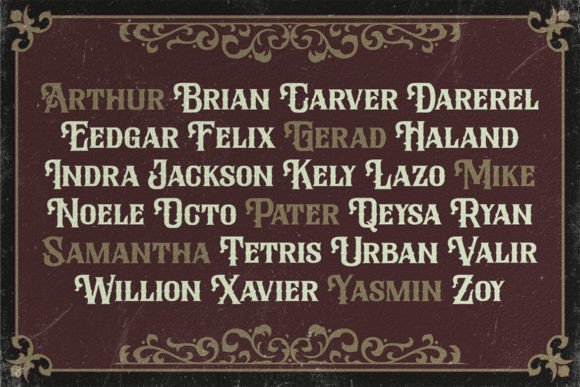 Alemoric Font - Preview 3