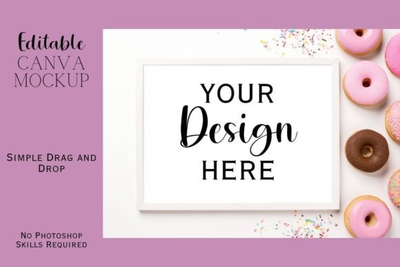 Canva Flat Lay Mockup
