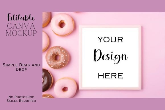 Canva Flat Lay Mockup
