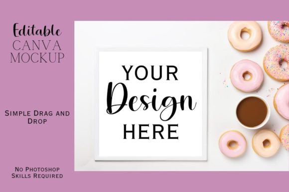 Canva Flat Lay Mockup
