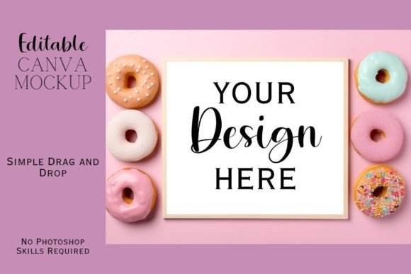 Canva Flat Lay Mockup