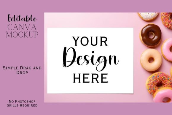 Canva Flat Lay Mockup