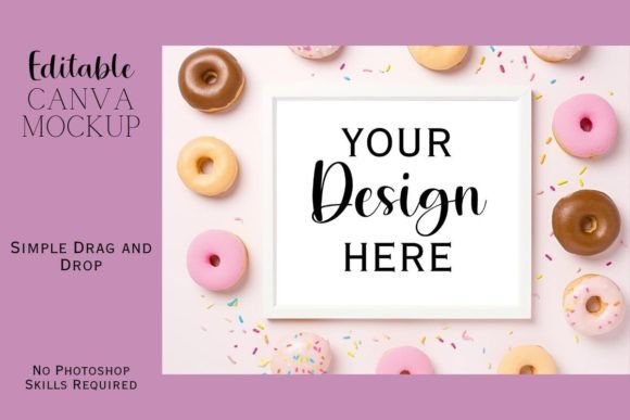 Canva Flat Lay Mockup