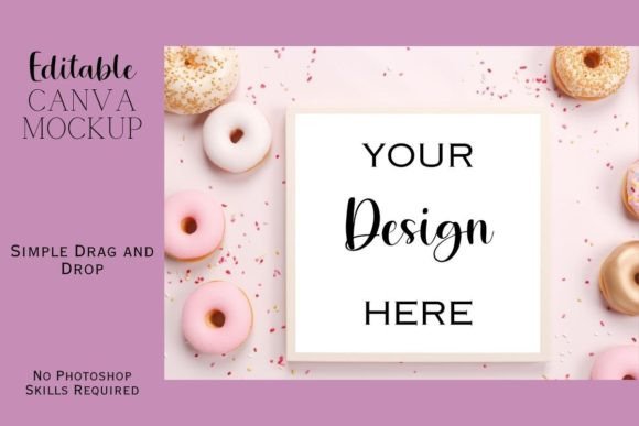 Canva Flat Lay Mockup