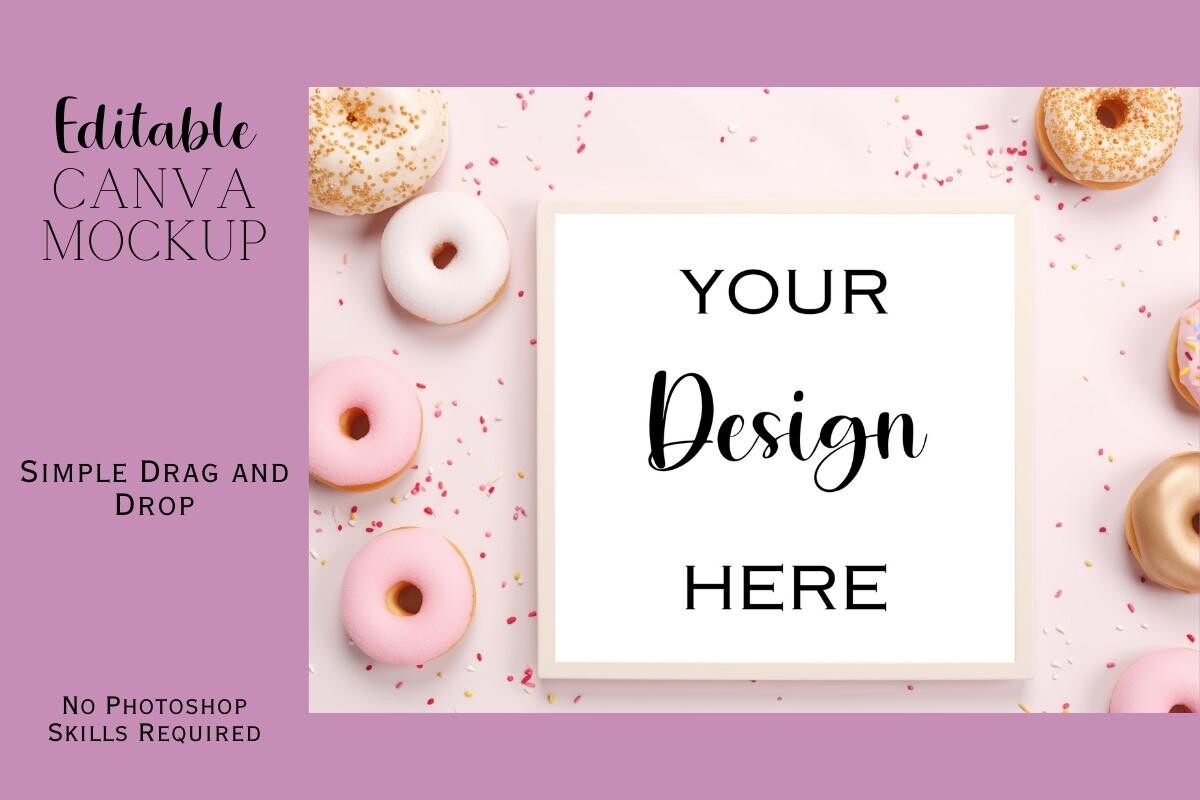 Canva Flat Lay Mockup