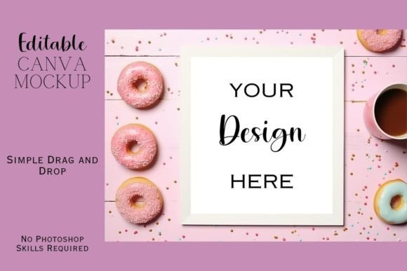 Canva Flat Lay Mockup