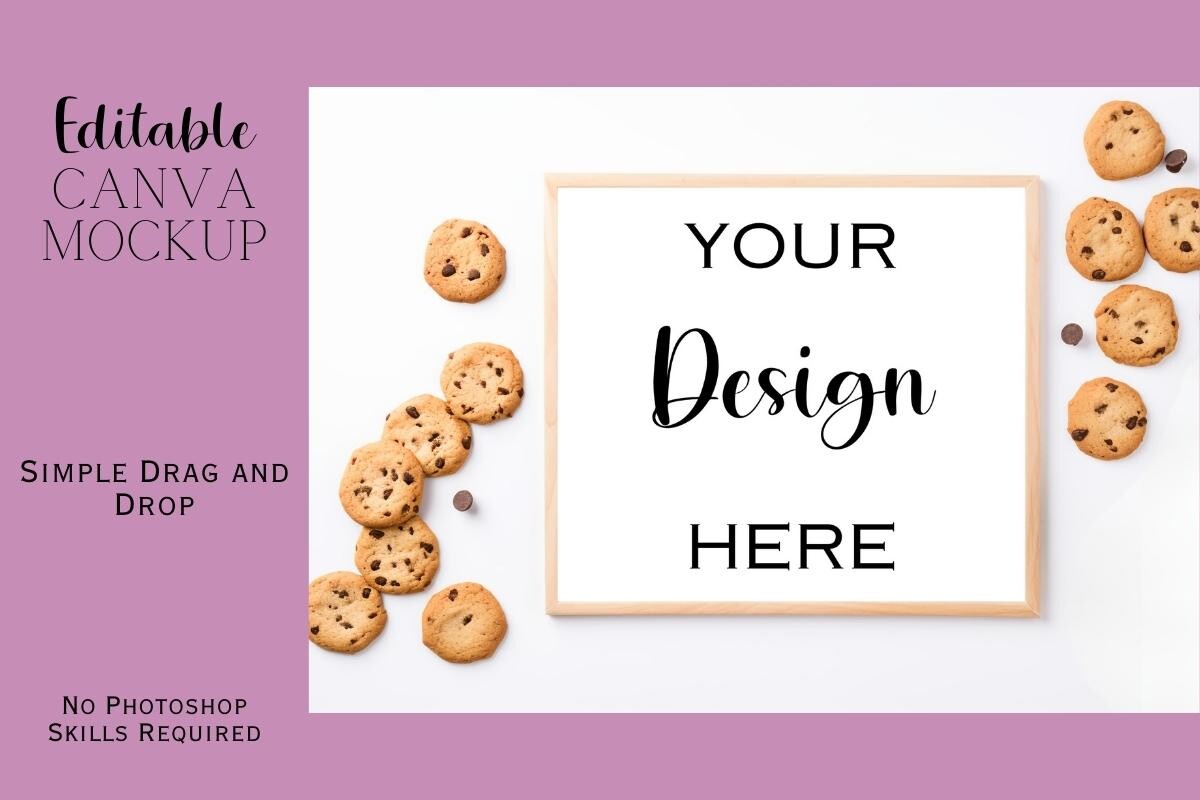Canva Flat Lay Mockup