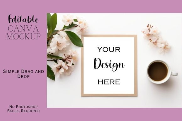 Canva Flat Lay Mockup