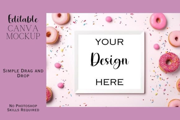 Canva Flat Lay Mockup