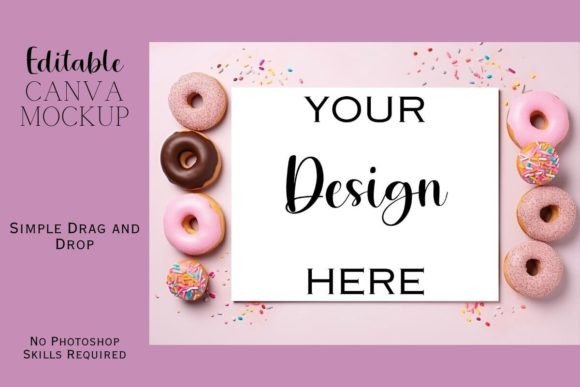 Canva Flat Lay Mockup