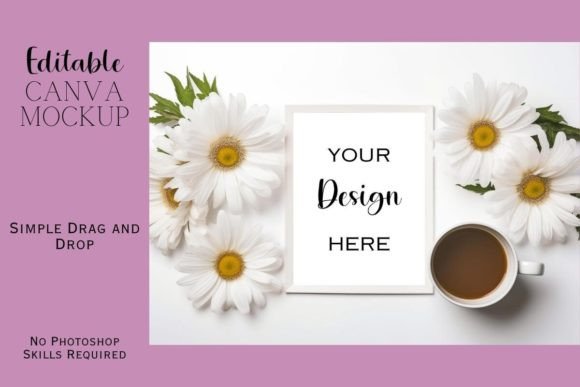 Canva Flat Lay Mockup