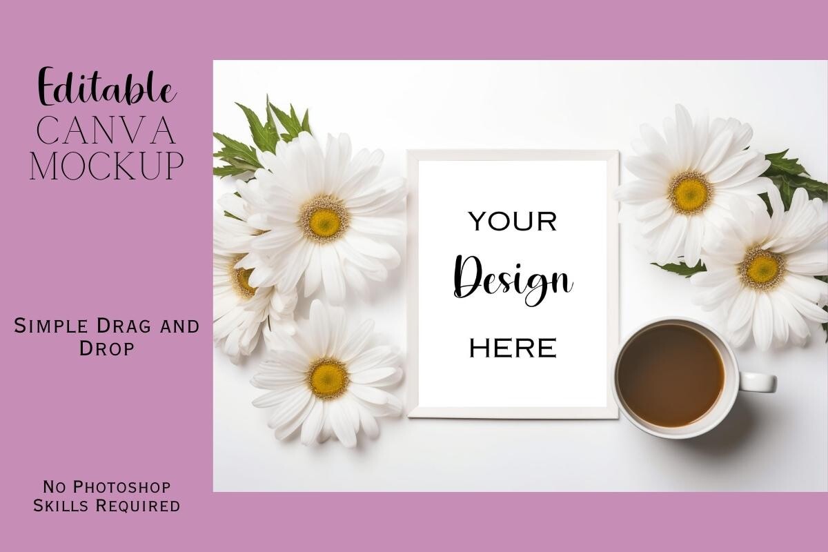 Canva Flat Lay Mockup