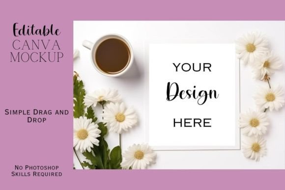 Canva Flat Lay Mockup