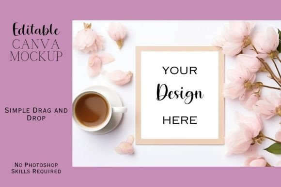 Canva Flat Lay Mockup