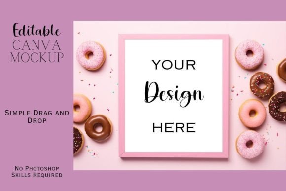 Canva Flat Lay Mockup