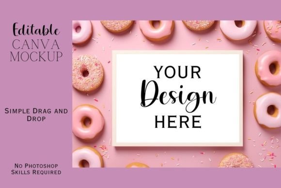 Canva Flat Lay Mockup