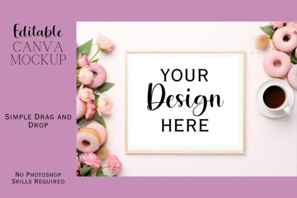 Canva Flat Lay Mockup
