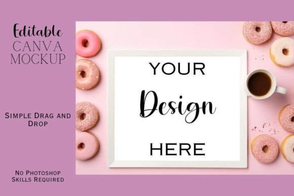 Canva Flat Lay Mockup
